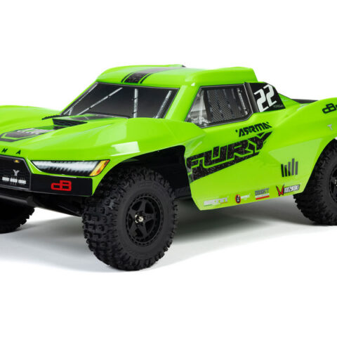 Arrma Fury Mega 550 1:10 RTR Basic zelená