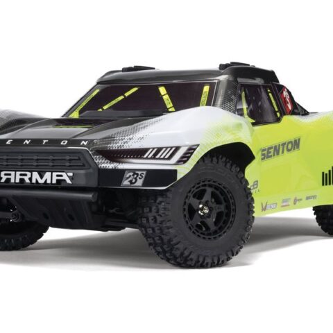 Arrma Senton 223S BLX 4WD 1:10 RTR DSC žlutá