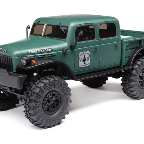 Axial SCX24 Dodge Power Wagon 1940 1:24 4WD zelený
