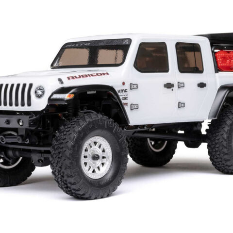 Axial SCX24 Jeep JT Gladiator V2 1:24 4WD RTR bílý