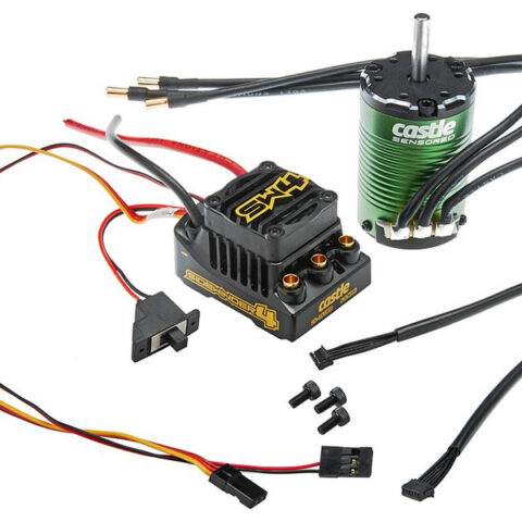 Castle motor 1410 3800ot/V senzored 5mm, reg. Sidewinder 4