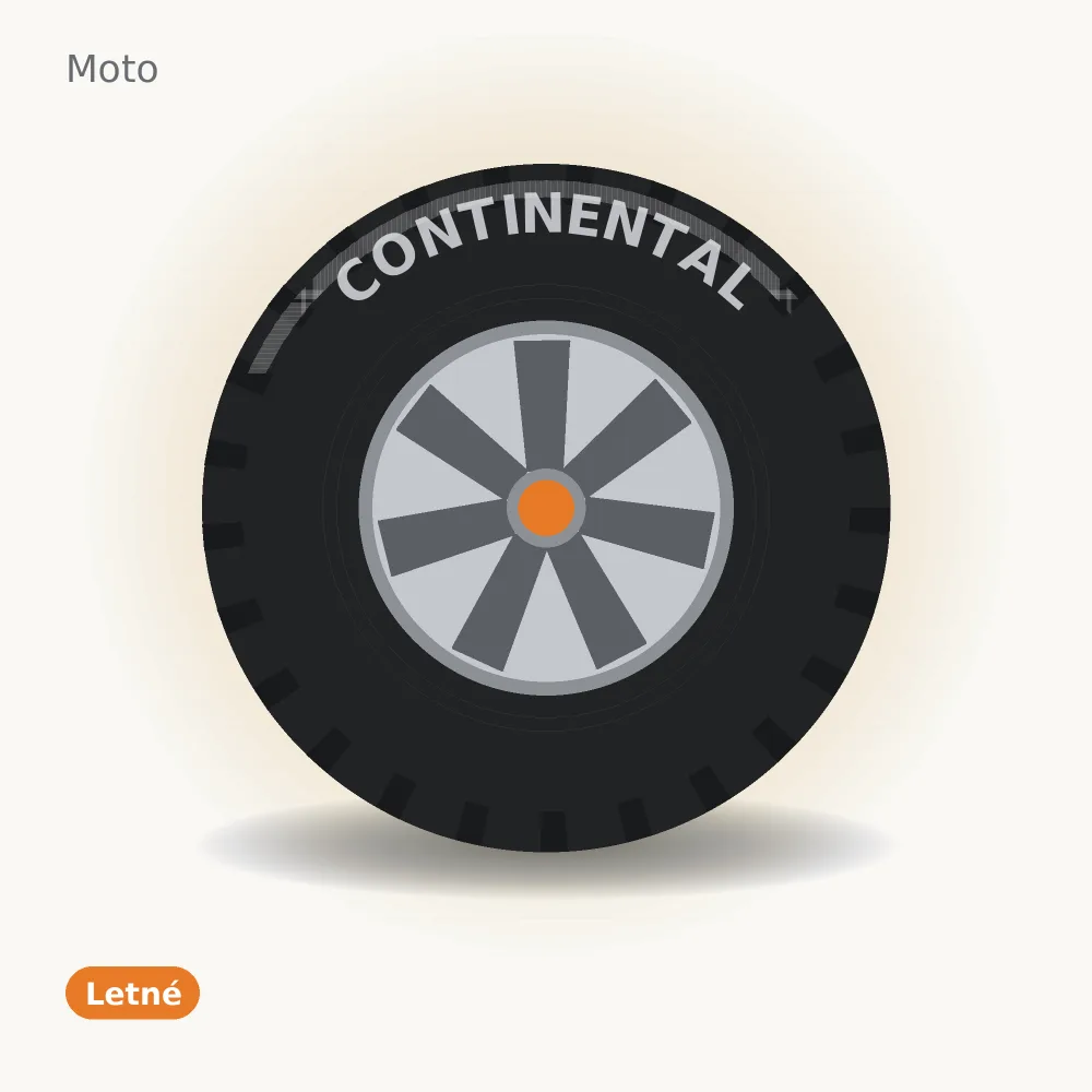 Continental letné pneumatika