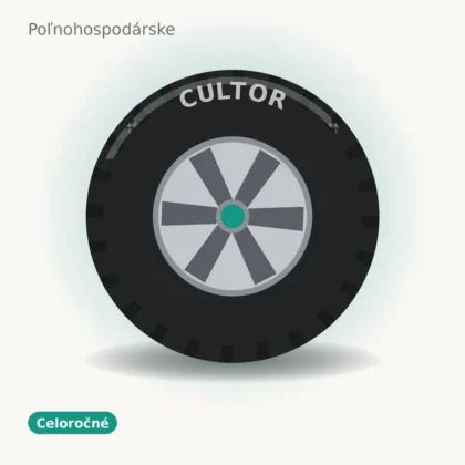 Cultor celoročné pneumatika