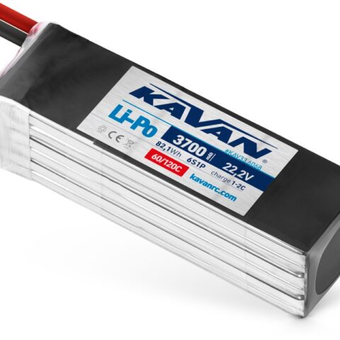 KAVAN - Li-Po 3700 mAh/22,2 V 60/120C, 82,1 Wh