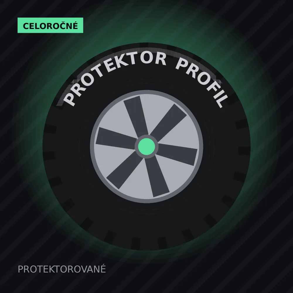 Protektor Profil celoročné pneumatika
