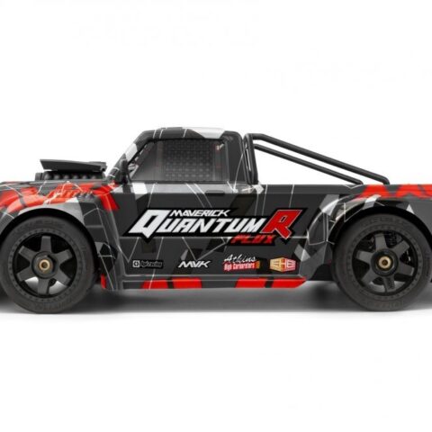 QuantumR Race Truck FLUX 1/8 4WD - Šedo/Červený