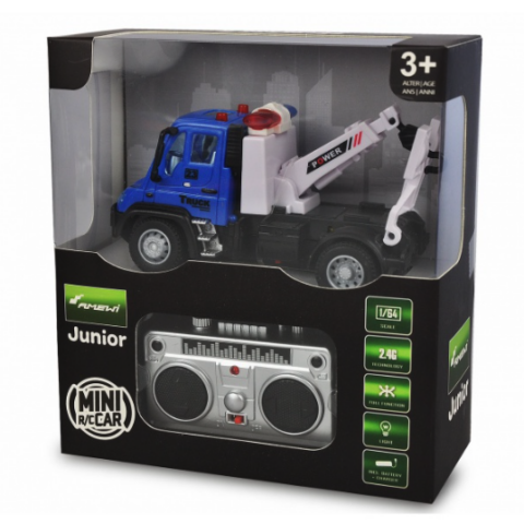 RC Mini Truck AMEWI odťahovka 1:64 modrá