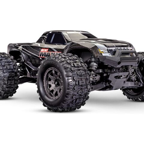 Traxxas Mini Maxx 1:12 BL-2s RTR černý